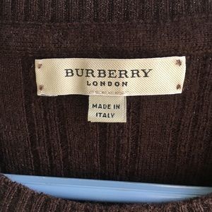 Mens Burberry sweater